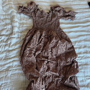 Doên Colette Dress Brown floral